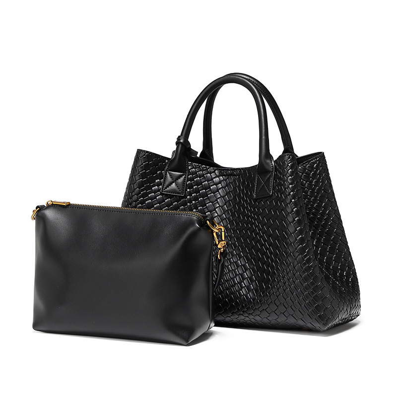 Geantă tote din PU, stil street-trend, formă orizontală pătrată, închidere cu magnet, buzunar intern pentru telefon, căptușeală poliester