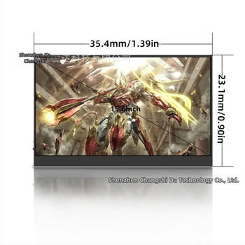 Φορητός HDR IPS οθόνη για παιχνίδια – 1080P, USB/HDMI ήχος, 16:10 αναλογία