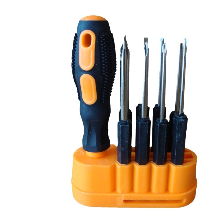 3 dalių veržliaraktų rinkinys: magnetinis, izoliuotas, iš anglies plieno; dviejų galų su Philips/plokščiu atsuktuvais ir Torx bit (Modelis 01)