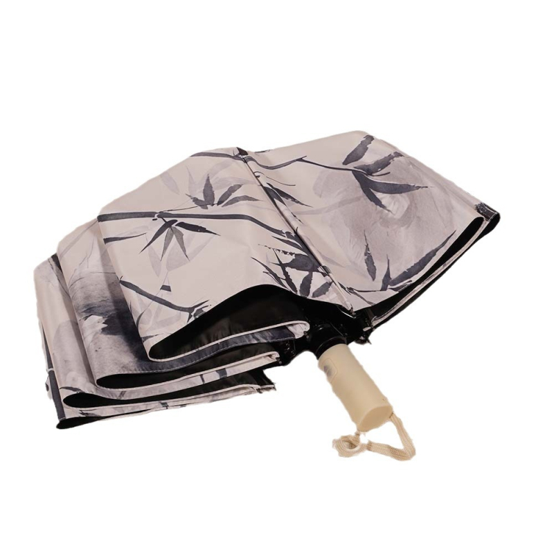 Saulės skėtis su automatinio atidarymo funkcija, 8 strypų vėjo atsparus dizainas, UV apsauga UPF 50+, 190T audinys, plieninis kotas