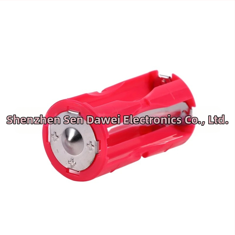 Батериен адаптер-барел 1.5V, от No.7 към No.2, четири AAA клетки паралелно, 4 секции, изход C-тип