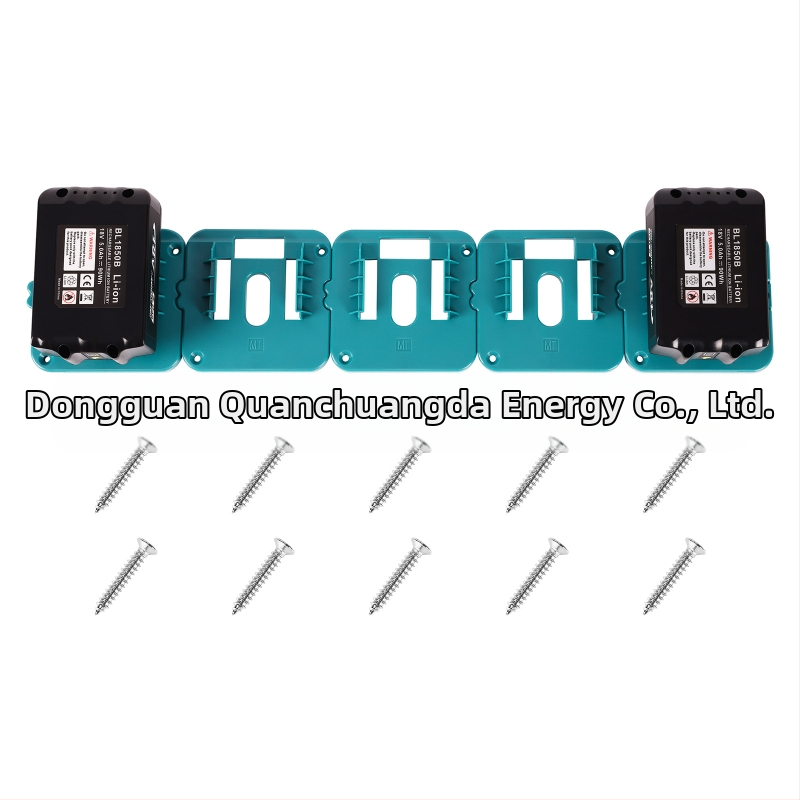 Litonio baterijų pakabinimo laikiklis Makita 14.4-18V (QSINDA; Serija: Ličio baterijų pakabinimo laikiklis; Suderinama: elektrinių įrankių baterija)