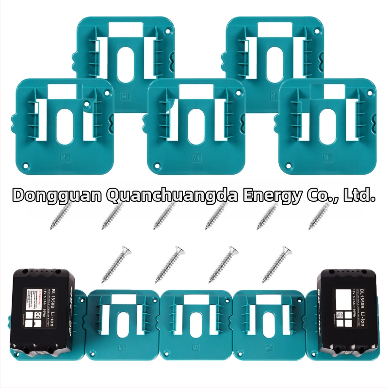 Litonio baterijų pakabinimo laikiklis Makita 14.4-18V (QSINDA; Serija: Ličio baterijų pakabinimo laikiklis; Suderinama: elektrinių įrankių baterija)