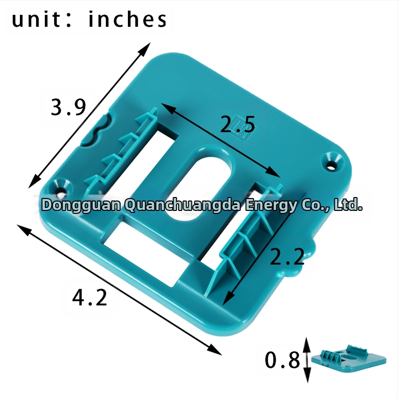 Litonio baterijų pakabinimo laikiklis Makita 14.4-18V (QSINDA; Serija: Ličio baterijų pakabinimo laikiklis; Suderinama: elektrinių įrankių baterija)