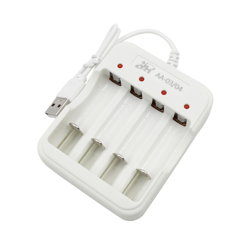 Зарядно за батерии No.5/7 0904, вход 5V 1–2A, изход 1.2V 0.25A, CE сертифициран