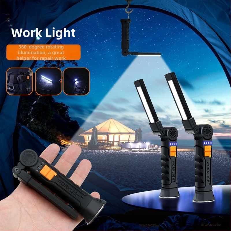 Φως εργασίας – πολυλειτουργικό αναδιπλούμενο φορητό φως σκηνής με μαγνητικό LED για υπαίθρια χρήση και επισκευή αυτοκινήτων