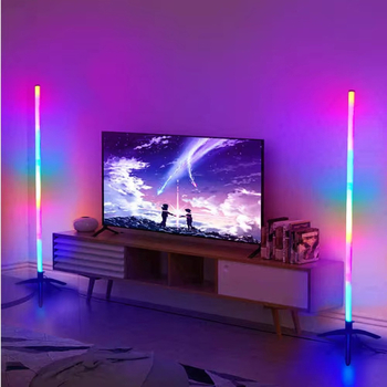 LED atmosferna лампа с дистанционно управление, USB захранване, настолна инсталация, модерен минималистичен стил