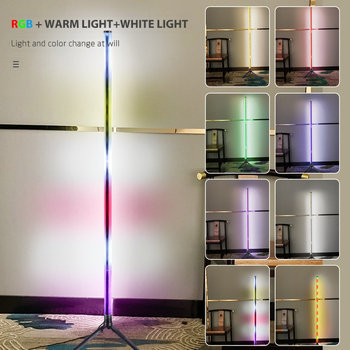 LED atmosferna лампа с дистанционно управление, USB захранване, настолна инсталация, модерен минималистичен стил