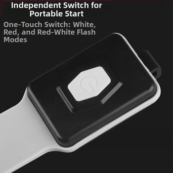 Външна преносима COB светлина за бягане, Type-C зареждане, LED, 5V, 1W, бутонен превключвател