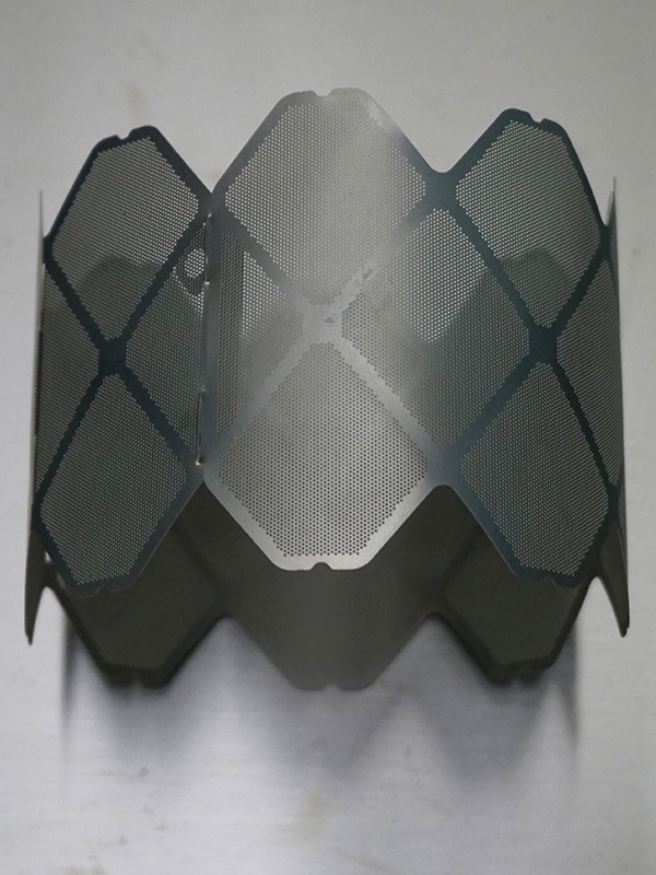 Nerūsējošā tērauda alkohola krāsns aizsargs, ultra viegls, pretvēja, piemērots kempingam