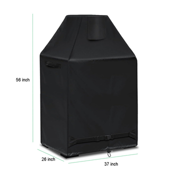 Εξωτερικό κάλυμμα τζακιού για καύση ξύλων, ύφασμα 420D Oxford, αδιάβροχο, UV-ανθεκτικό, αναπνέον, προσαρμόσιμο