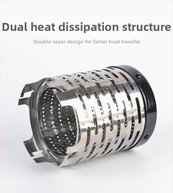 Mountain Guest Κάλυμμα Θέρμανσης από Ανοξείδωτο Ατσάλι για Υπαίθριο Καμπίνγκ – Φορητός Φούρνος Κουζίνας