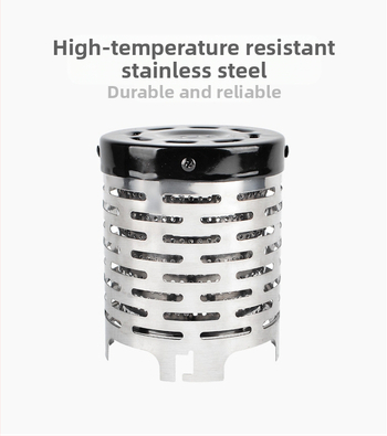 Mountain Guest Калъф за отопление от неръждаема стомана за къмпинг на открито – преносим котлон