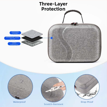 Meta Quest 3 Cross-Body Storage Bag από STARTRC GAMES, Snowflake Cloth, για Meta Quest 3