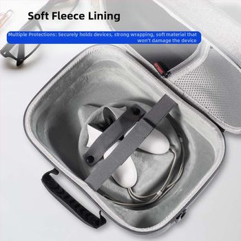 Meta Quest 3 Cross-Body Storage Bag από STARTRC GAMES, Snowflake Cloth, για Meta Quest 3