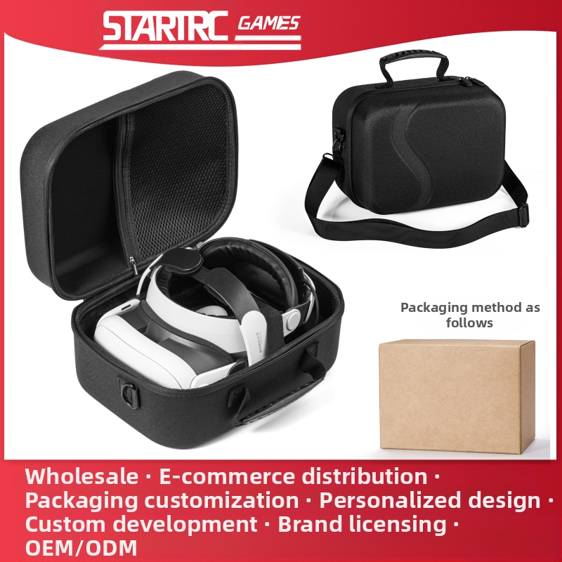 Meta Quest 3 Cross-Body úložná taška od STARTRC GAMES, Snowflake Cloth, pre Meta Quest 3