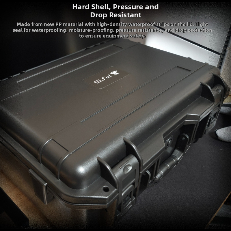 PS5 Slim кутия за съхранение, ABS+EVA материал, инжекционно формована, съвместима с PS5 Slim конзола, тегло 3.6 кг, включва 1 кутия за съхранение