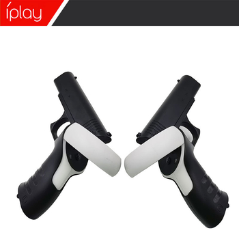 Oculus Quest 2 VR pisztoly készlet - két pisztoly, ABS anyag, kompatibilis az Oculus Quest 2-vel, fokozza a játékélményt