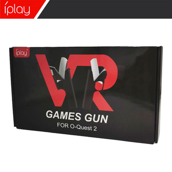 Σετ όπλων VR Oculus Quest 2 - δύο πυροβόλα, ABS κατασκευή, συμβατό με Oculus Quest 2, ενισχύει την εμβύθιση στο παιχνίδι