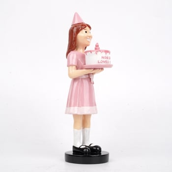 Tuoyi figură din rășină – ornament cu stil cartoon, meșteșug din rășină, ambalaj din carton