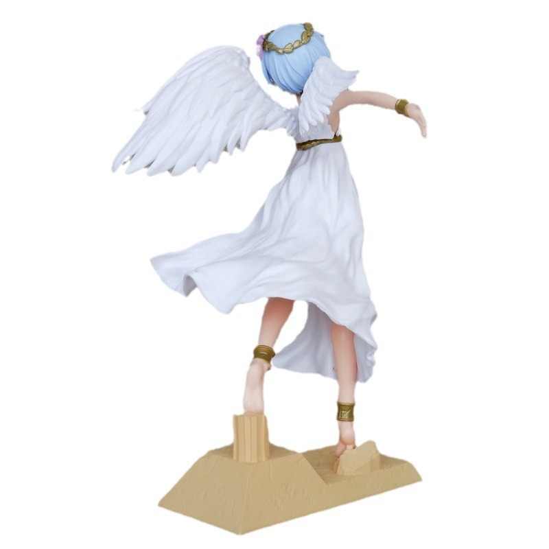 Rem stojeća figurica iz Re:Zero – Anđeoska božica, ekološki PVC materijal; Porijeklo: Kina; Pakiranje: Kutija u boji; Animirana slika: Da; Sastavljanje: Nije sastavljena