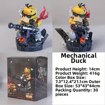 Μηχανική φιγούρα Psyduck, PVC, έγχρωμο κουτί, 18+
