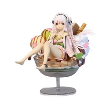 Колекционерска фигура: момиче в кимоно с сладолед; материал: PVC; опаковка: кутия; възраст: 18+; без сглобяване