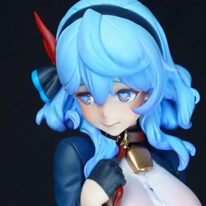 Stalo dekoracijai skirta figūrėlė iš kempinės, rankų darbo