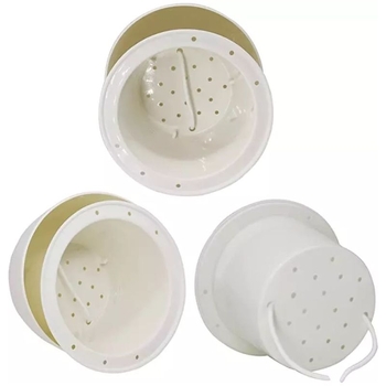 Γλάστρα από ματ πλαστικό με αυτοποτισμό, κρεμάμενο σχέδιο, σκανδιναβικό στυλ