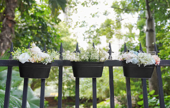 Γλάστρα τοίχου, κρεμαστού τύπου βάση, γαλβανισμένο σίδερο, αγροτικός σχεδιασμός, 0,8 kg