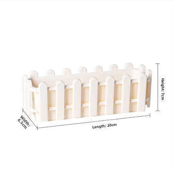 Γλάστρα για τεχνητά φυτά — μινιμαλιστικό πλαστικό σχέδιο, κατάλληλη για τοίχο, τραπέζι, δάπεδο ή κρεμαστό τοποθέτηση; Διαπνέουσα, ανθεκτική