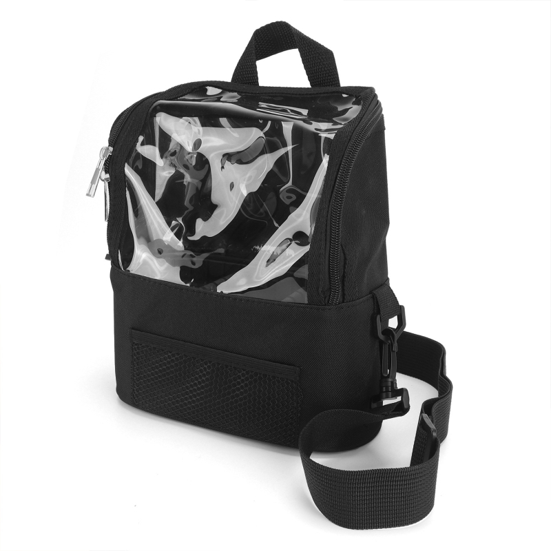 Átlátszó sminktáska nagy kapacitással, 400 g, hordozható helyszíni használatra