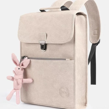 Σακίδιο φορητού υπολογιστή από πολυεστέρα, επένδυση PU, θήκη για φορητό, εσωτερικό διαχωριστικό, στυλ αστικής απλότητας