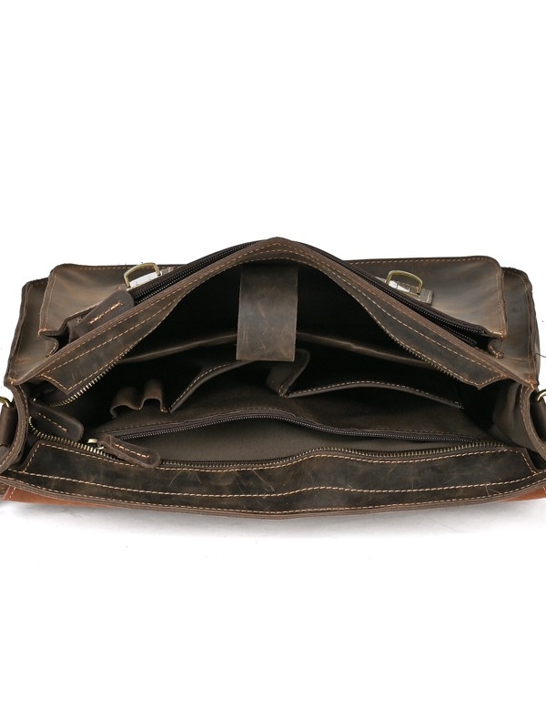 Ancient Chaoke Biznes soma - Dabiska āda, Augšējā Slāņa Liellopu Āda, Nodilumizturīga