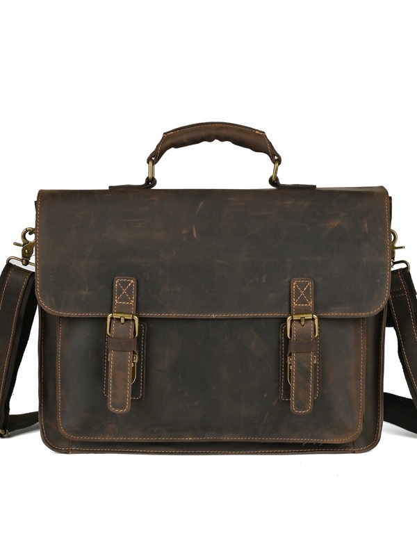 Ancient Chaoke Biznes soma - Dabiska āda, Augšējā Slāņa Liellopu Āda, Nodilumizturīga