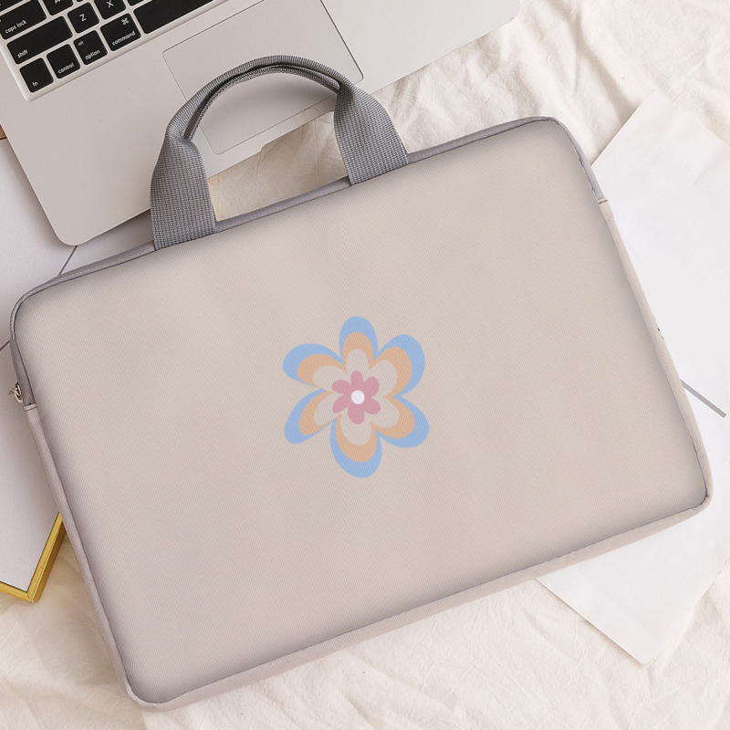 MONSTD 600D τσάντα φορητού με γεωμετρικό μοτίβο, επένδυση πολυεστέρα, αναπνεύσιμη και ανθεκτική protection