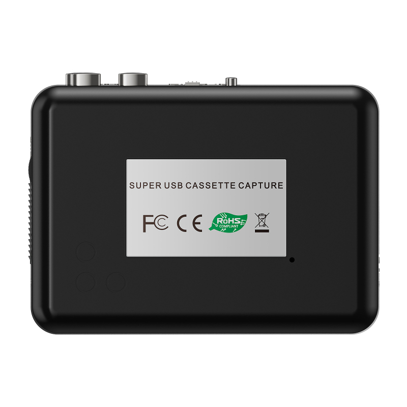 Walkman κασέτας σε MP3 με αυτόματη επιστροφή και λογισμικό επεξεργασίας (μοντέλο ezcap218) – σώμα ABS; περιλαμβάνει USB καλώδιο, ακουστικά, CD, φυλλάδιο – 1 έτος εγγύηση