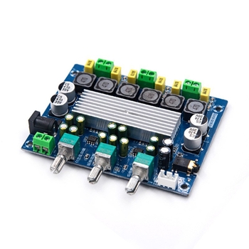 Усилвател TPA3116, цифрова усилвателна платка, 2.1-канален, 2×50W + 100W, клас D, висока вярност на звука