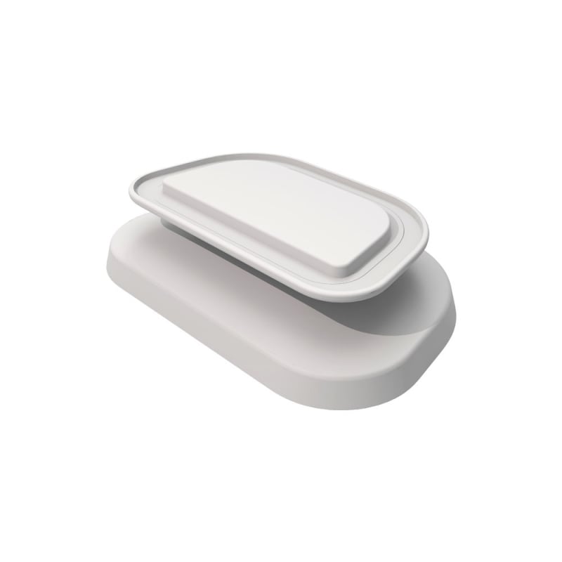 Suport pentru Echo Show 8, model A346, construcție din plastic, utilizare în interior, include o bază