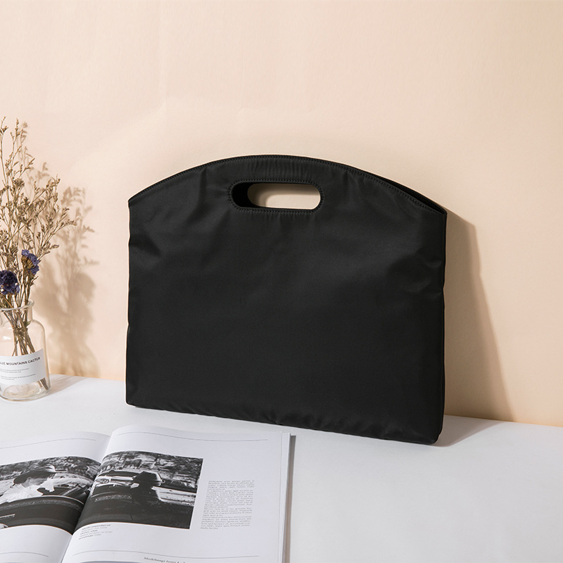 Geantă de documente din material Oxford, stil coreean, impermeabilă și rezistentă la uzură, unisex