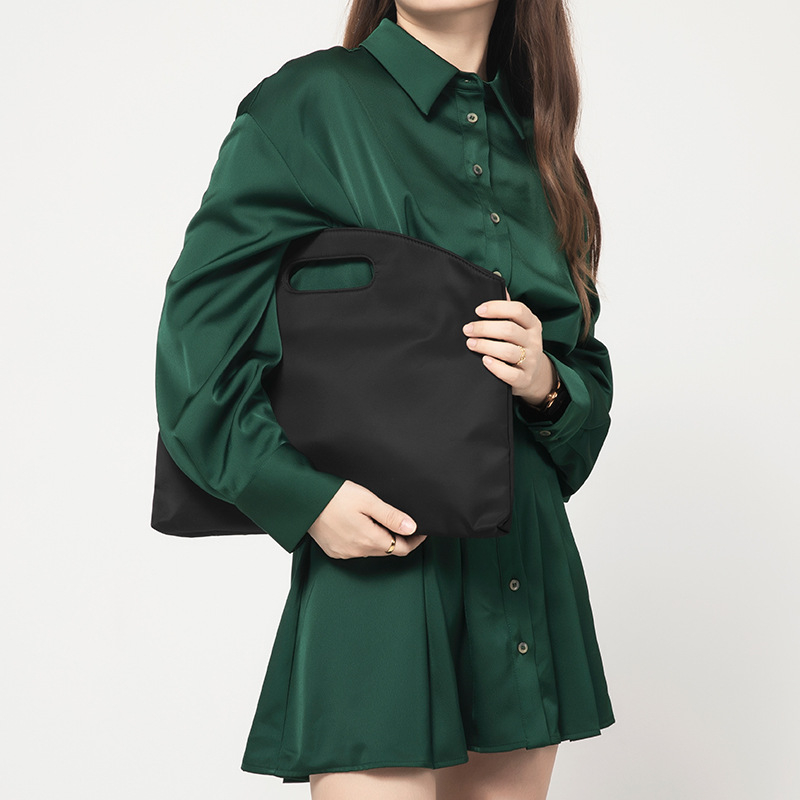 Geantă de documente din material Oxford, stil coreean, impermeabilă și rezistentă la uzură, unisex