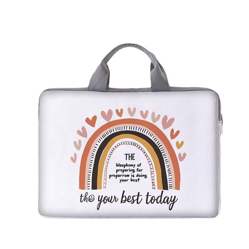 MONSTD Θήκη Φορητού Υπολογιστή με Γεωμετρικό Μοτίβο, Υλικό 600D, Εσωτερική Επένδυση Πολυεστέρα, Αναπνεύσιμη, Ανθεκτική στη Φθορά και στις Κρούσεις