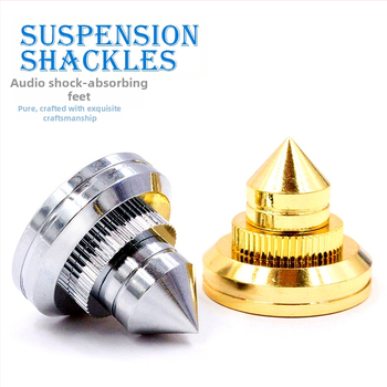 MVS Ακουστικά Αποσβεστήρια από Καθαρό Χαλκό MF5/6 για Ηχεία και Ενισχυτές, Επίχρυσωση ή Ροδιοποίηση