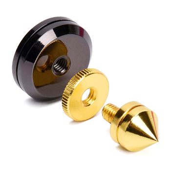 MVS Ακουστικά Αποσβεστήρια από Καθαρό Χαλκό MF5/6 για Ηχεία και Ενισχυτές, Επίχρυσωση ή Ροδιοποίηση