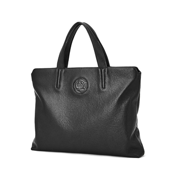 Мъжки кожен делови сак за лаптоп — кожа от първи слой, водоустойчив и устойчив на износване, голям капацитет