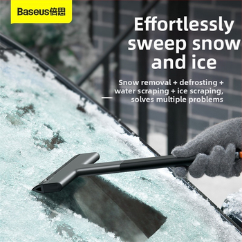 Baseus αυτοκινητικό φτυάρι χιονιού — Πολυλειτουργικός αποψύκτης και αποπαγοποιητής τζαμιών, TPU+ABS