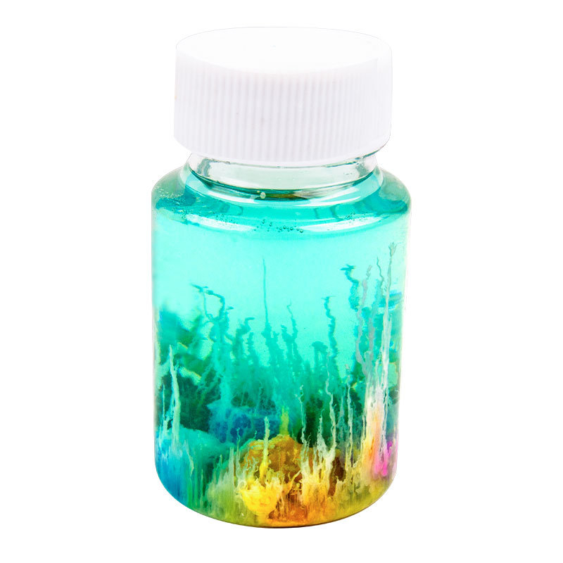 Kequ STEAM izglītības komplekts: ūdens dārziņš ar burvju akmeni DIY eksperimentiem, daudz materiālu, vecums 7–14 gadi