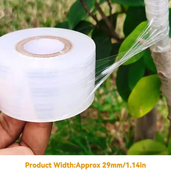 Φιλμ εμβολιασμού φρούτων δέντρων – διαφανές αυτοκολλητικό περιτυλικτικό PE φιλμ για κηποτεχνία