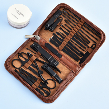 26 τεμάχια σετ εργαλείων περιποίησης νυχιών από ανοξείδωτο ατσάλι, για οικιακή χρήση