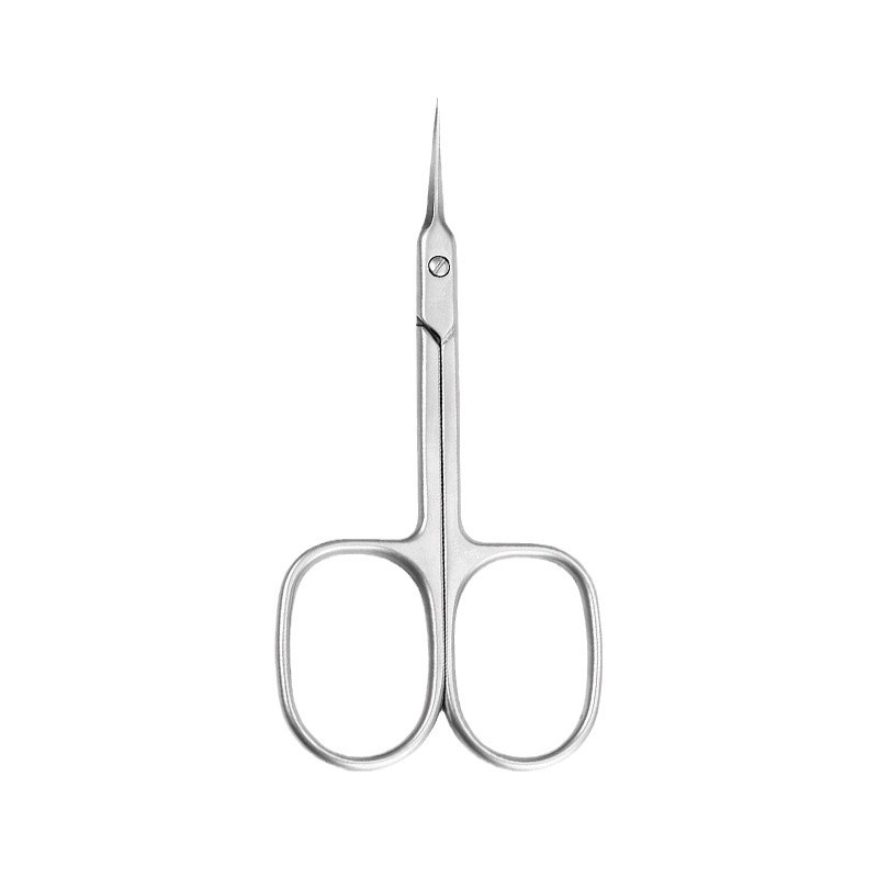 Извит нож за кожички – професионален инструмент за маникюристи, неръждаема стомана